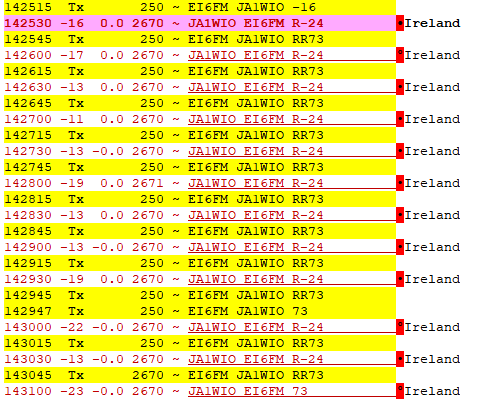 Ft8で再送信は何回する Ja1wio